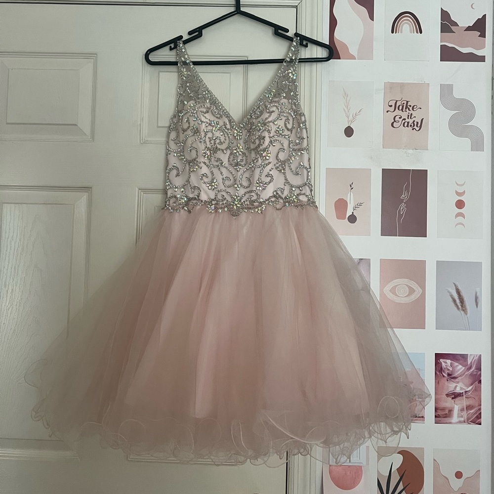 Pink Short Pink Dress